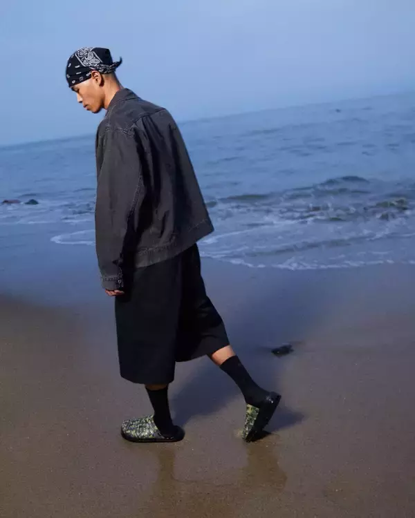 「〈HUF〉が米カリフォルニア発のフットウェアブランド〈Malibu Sandals〉との初となるコラボレーションを発表」の画像