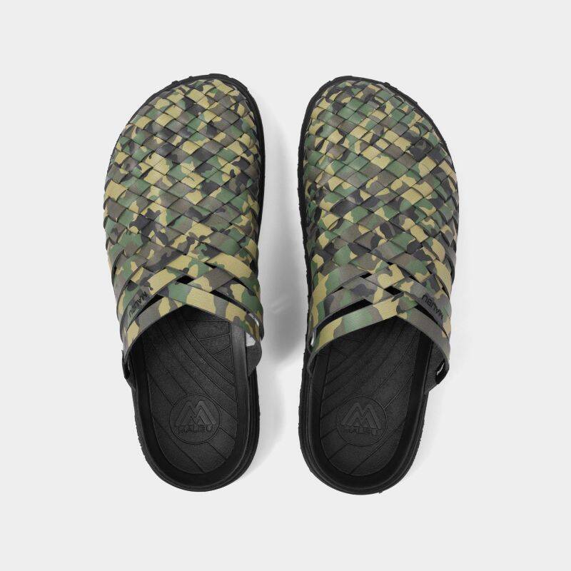 〈HUF〉が米カリフォルニア発のフットウェアブランド〈Malibu Sandals〉との初となるコラボレーションを発表