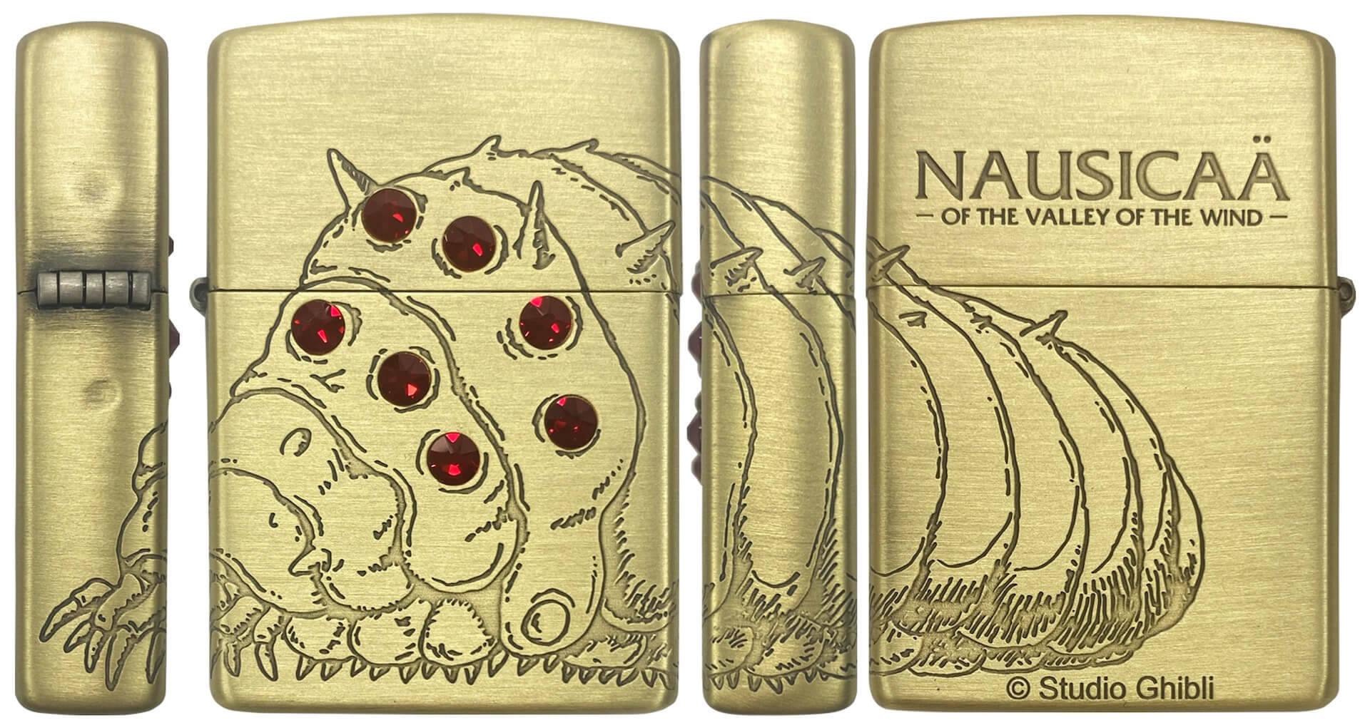 スタジオジブリZIPPOコレクションに『風の谷のナウシカ』が初登場！「王蟲」「巨神兵」がラインナップ