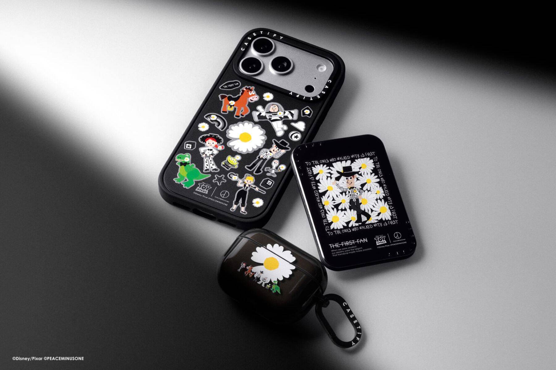 「CASETiFY」がG-DRAGONによる〈PEACEMINUSONE〉および映画『トイ・ストーリー』とのトリプルコラボを発表