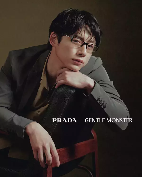 「〈GENTLE MONSTER〉x〈PRADA〉コレクションのキャンペーンビジュアルに坂口健太郎が登場」の画像