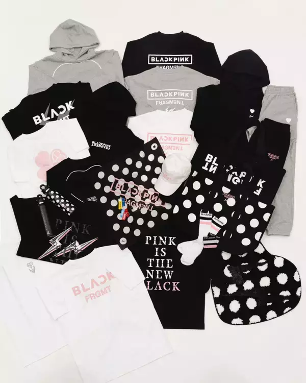 BLACKPINKと〈fragment design〉によるコラボグッズが〈BEAMS〉ポップアップにて発売