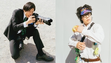令和ロマン・くるま＆かが屋・加賀翔によるコラボ写真展＜補完＞が開催