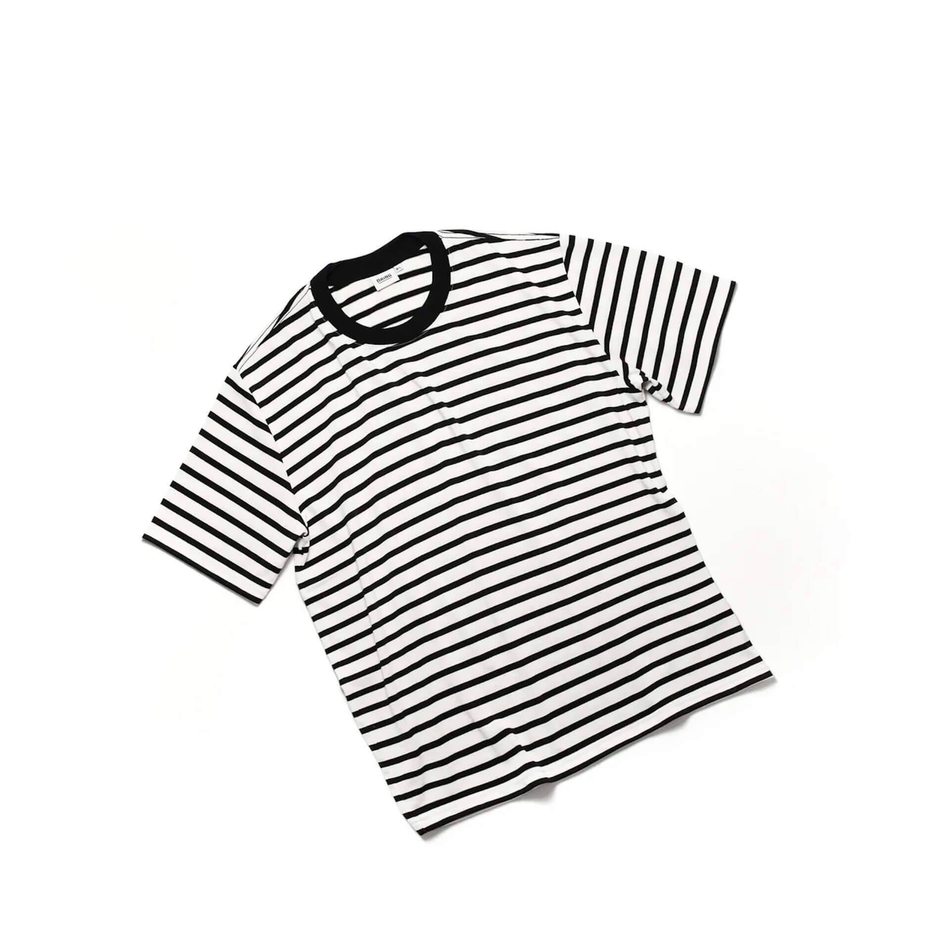 BRINGヘビィウェイトTシャツシリーズにボーダー柄が新登場｜サステナブルな素材を使用＆吸水速乾機能を実現