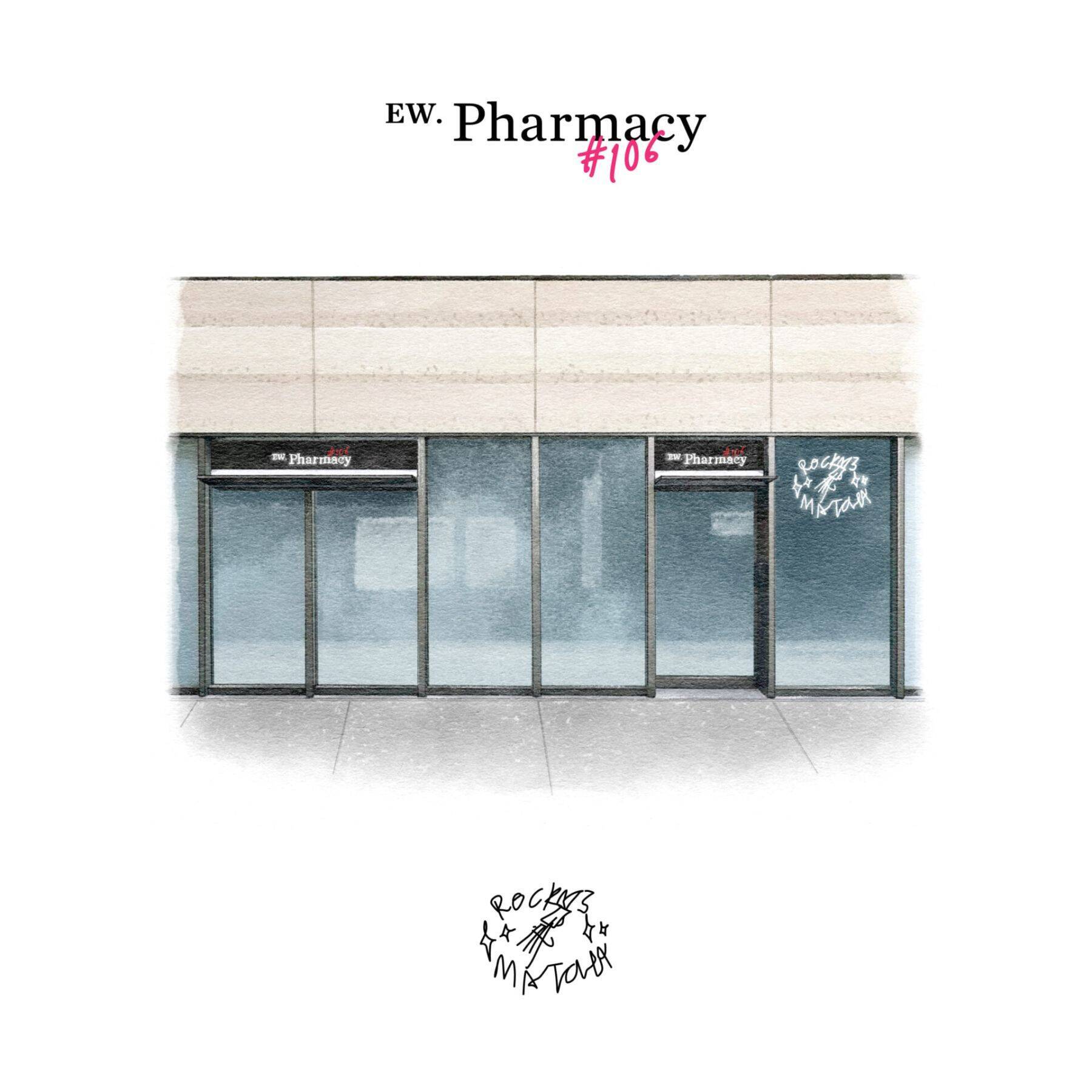 ドライフラワー専門店 EW.Pharmacyがrocky’s matchaと手を組んだ新ショップEW.Pharmacy #106をオープン