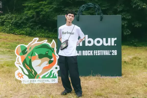 「バブアーがフジロック初参戦！苗場で出会う“夏のバブアー” ブースレポート＆アーティストスナップ」の画像
