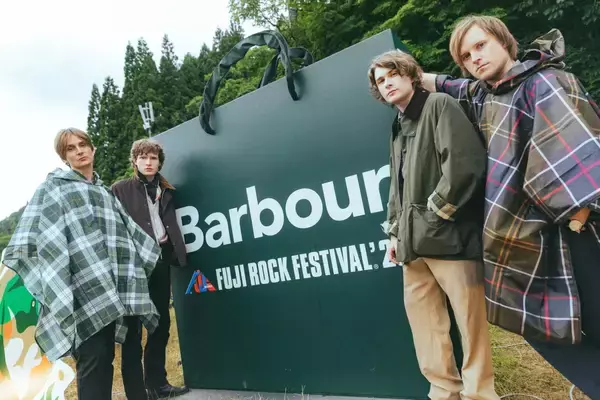 「バブアーがフジロック初参戦！苗場で出会う“夏のバブアー” ブースレポート＆アーティストスナップ」の画像