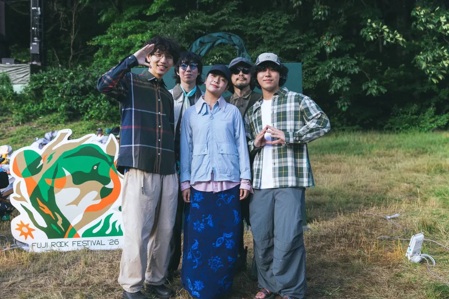 バブアーがフジロック初参戦！苗場で出会う“夏のバブアー” ブースレポート＆アーティストスナップ