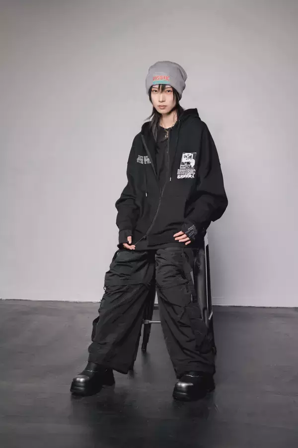 「永戸鉄也とyutoriによる「genzai」と「HYSTERIC GLAMOUR」のコラボが再び！モデルにはwho28、ASAKAが登場」の画像