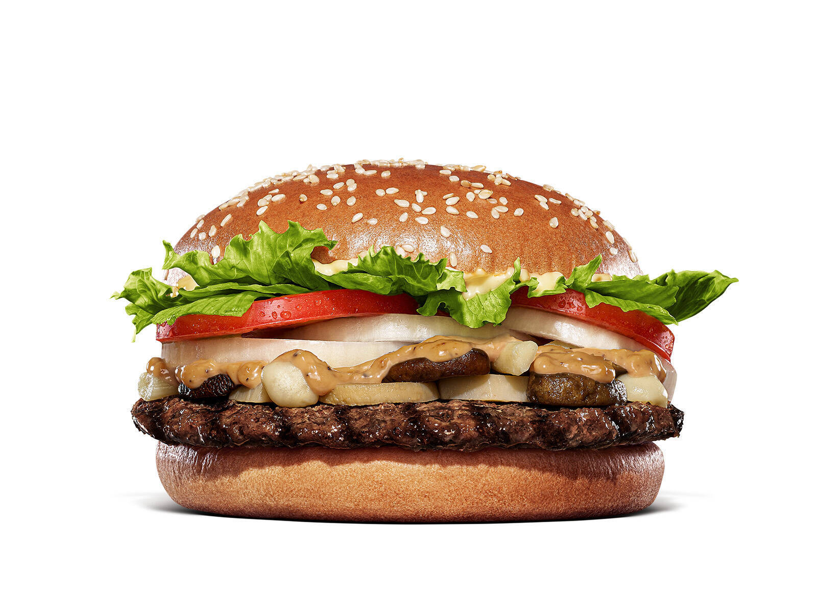 バーガーキング®︎から秋の風物詩的バーガー “マッシュルームワッパー®︎”が復活