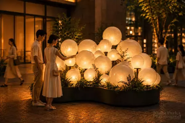 「社会実証プロジェクト＜NIGHT PARK & PLAYGROUND YURAKUCHO＞が東京・丸の内仲通りで開催」の画像