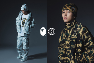 〈A BATHING APE®〉が〈CLOT〉との最新コラボレーションを発表