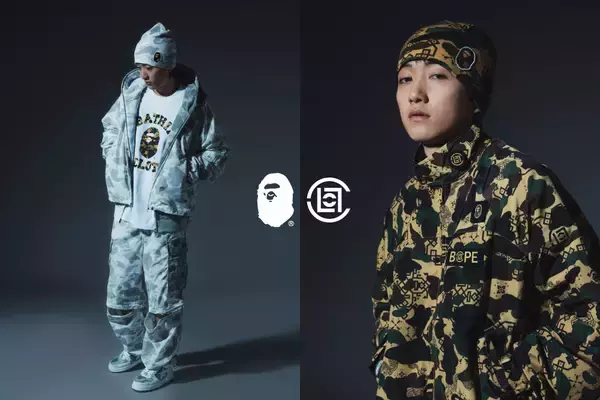 〈A BATHING APE®〉が〈CLOT〉との最新コラボレーションを発表