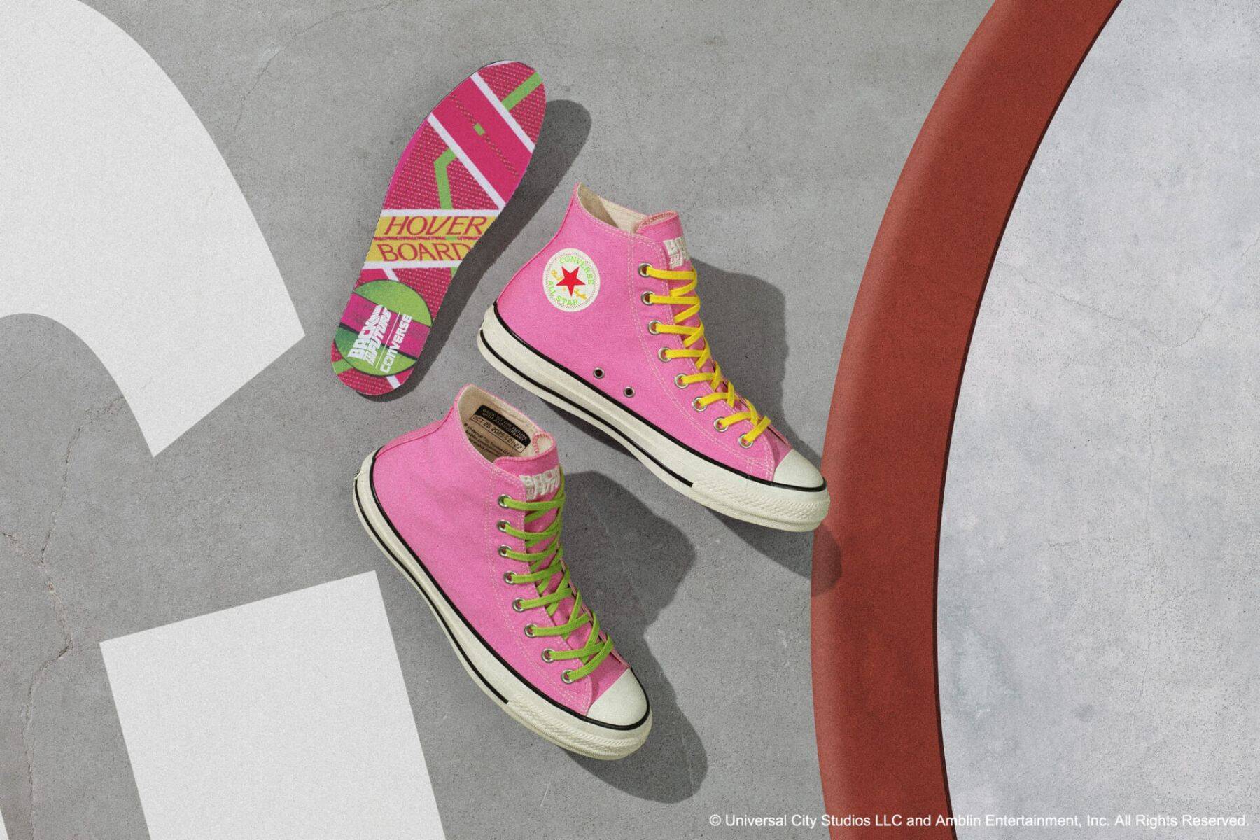 映画『バック・トゥ・ザ・フューチャー』公開40周年を記念して〈CONVERSE〉とのコラボモデルが登場