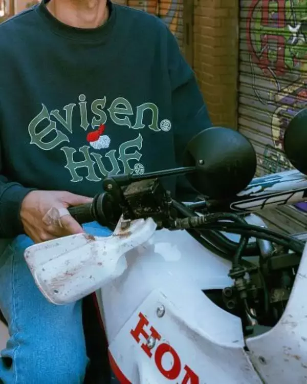 「〈HUF〉が〈EVISEN SKATEBOARDS〉とのコラボレーション第2弾を発表」の画像