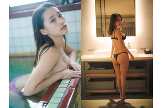 “ホテルの室内でTバック姿に…”「令和最強のメリハリボディー」澄田綾乃、初写真集カット解禁