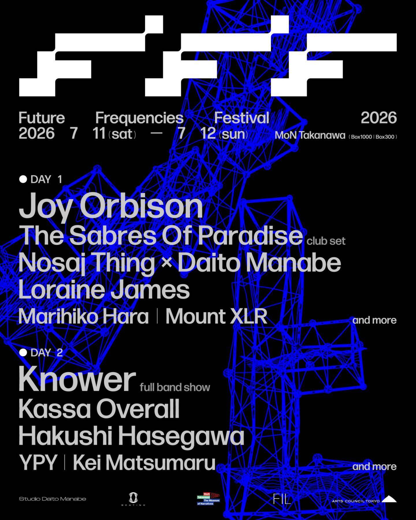 ＜FUTURE FREQUENCIES FESTIVAL 2026＞がLoraine Jamesら第2弾出演者5組を発表！
