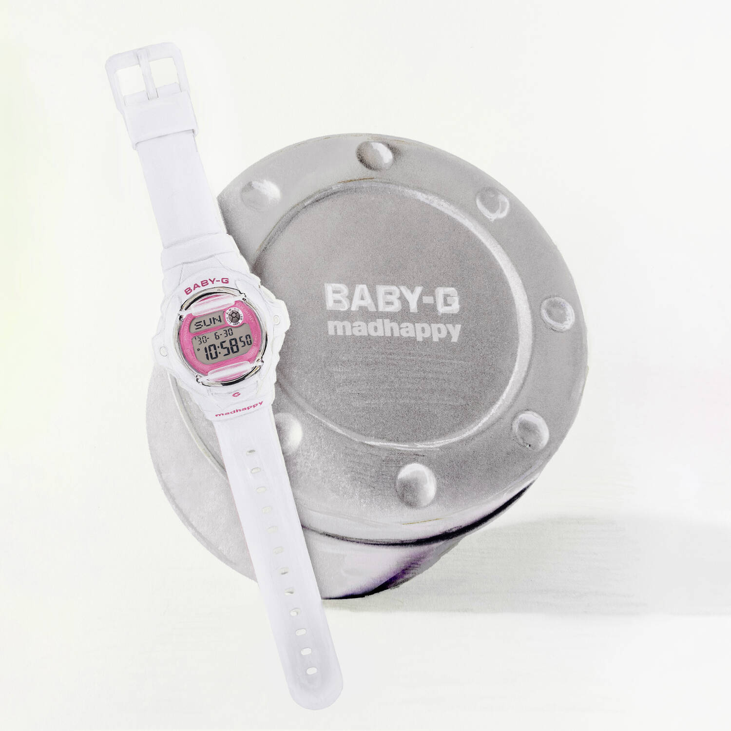 〈Madhappy〉がBABY-Gとの初となるコラボモデルを発売