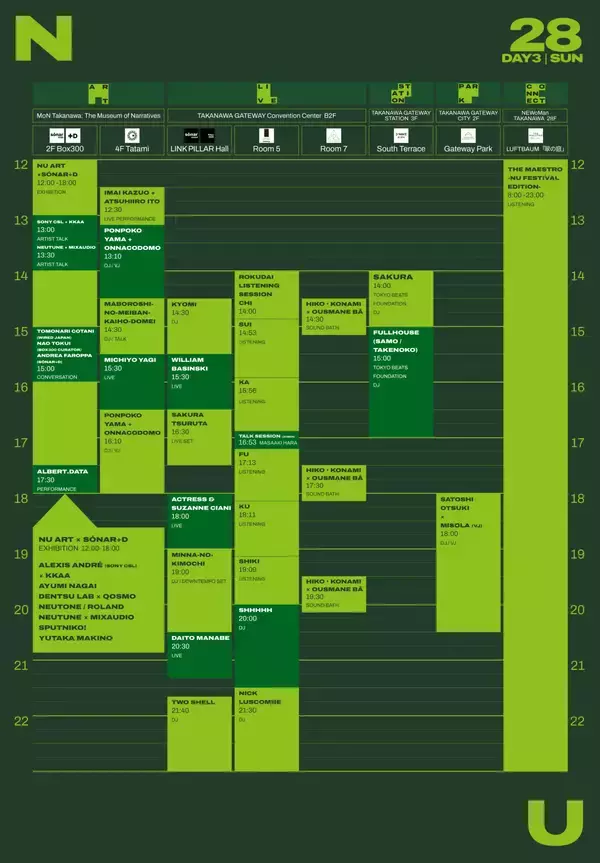 「【漂流音楽 × Qetic】シーンを紐解く「NU Festival」アーティストガイド・後編」の画像