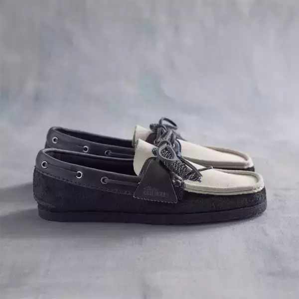 「〈Clarks Originals〉が2026年春夏シーズンの新作 Godney Boat Shoeを発売」の画像