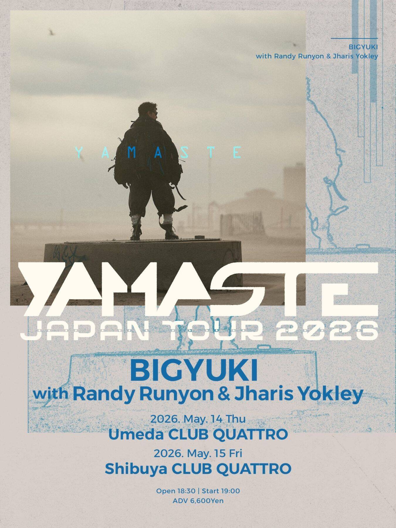 ジャズキーボーディスト BIGYUKIのジャパンツアー＜YAMASTE JAPAN TOUR 2026＞が開催決定