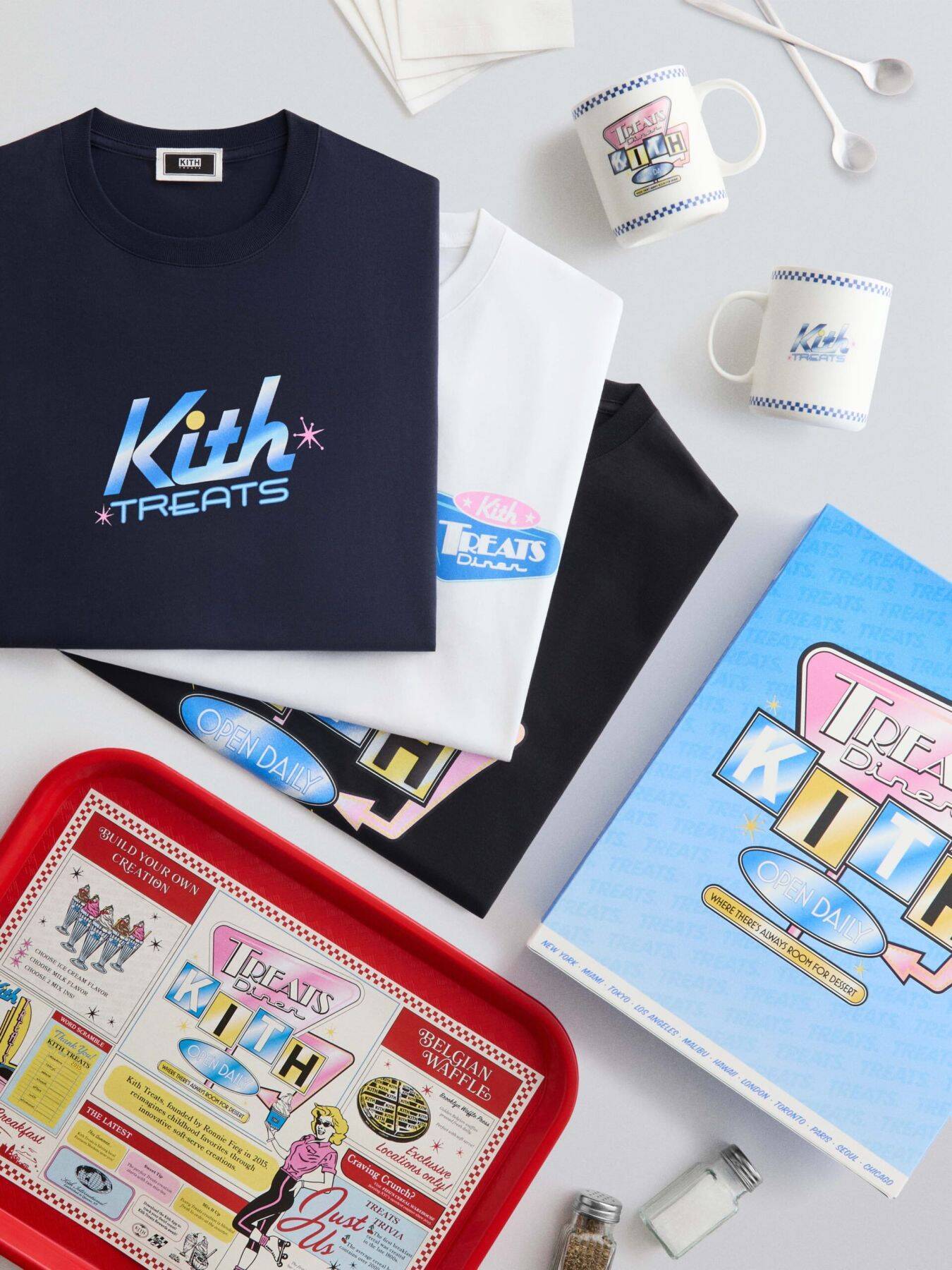 Kith Treatsがアメリカンダイナーのカルチャーから着想を得た新作コレクション “Treats Diner”を発表