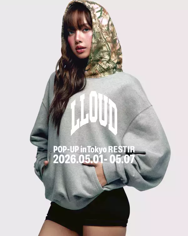 「LISAの手掛ける〈LLOUD〉が東京にてポップアップイベントを開催」の画像