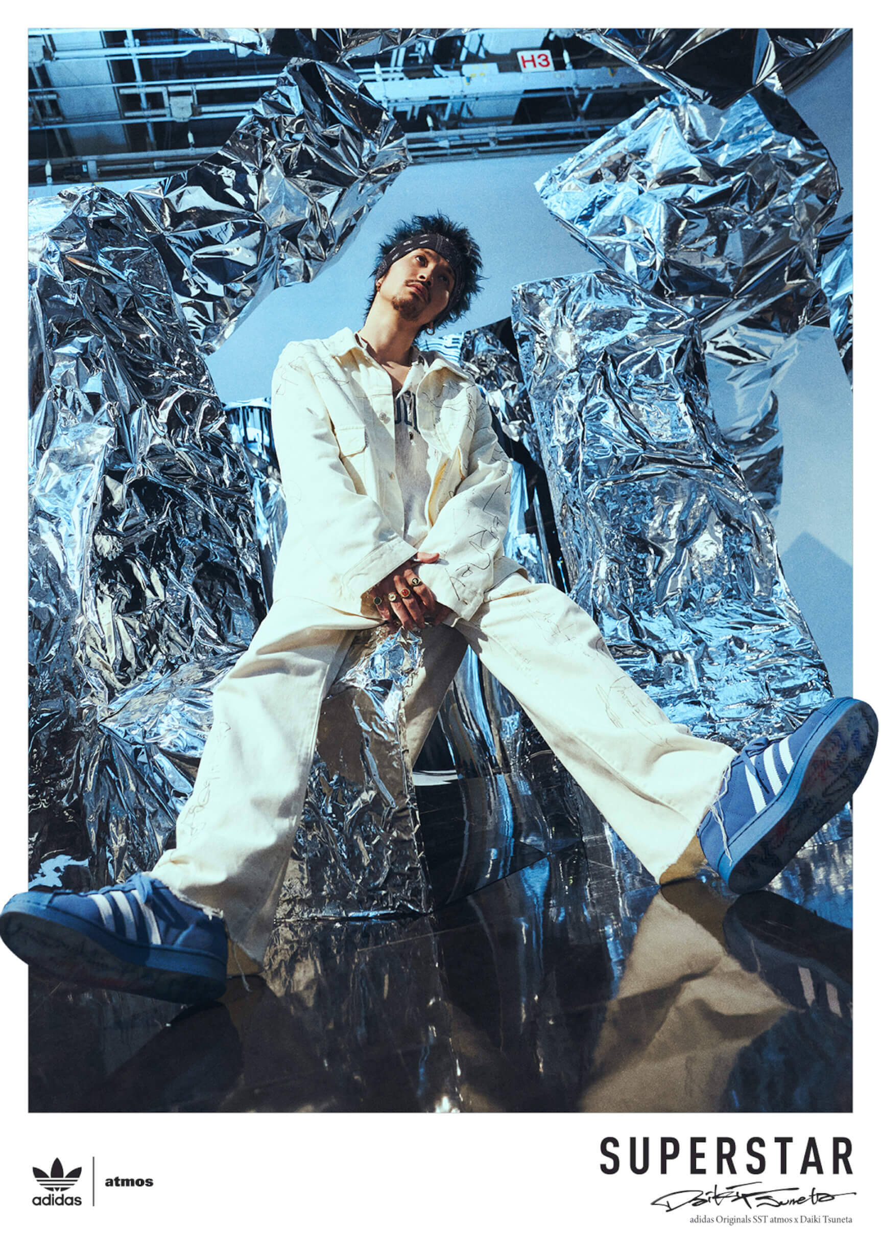 常田大希×adidas×atmos！SUPERSTARの限定生産モデル「adidas atmos SST 