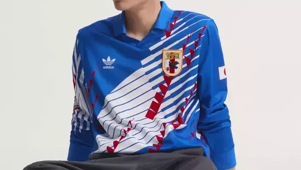 adidasから日本代表「ドーハの悲劇」ユニフォーム復刻版が登場！森保監督も着た“90年代象徴ユニ”