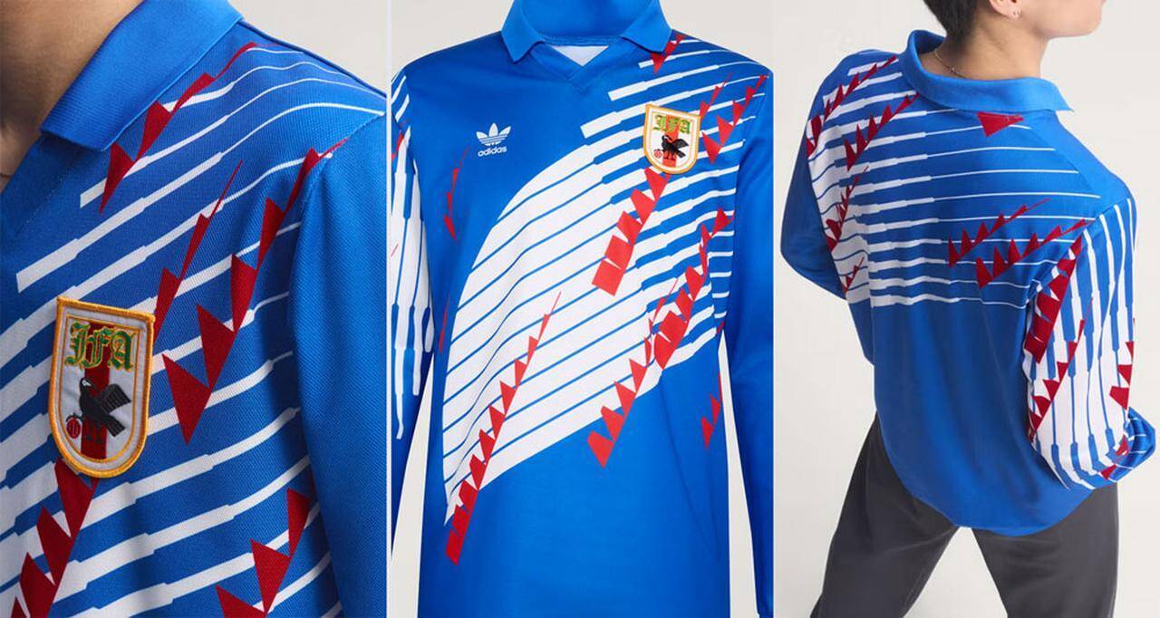 adidasから日本代表「ドーハの悲劇」ユニフォーム復刻版が登場！森保監督も着た“90年代象徴ユニ”