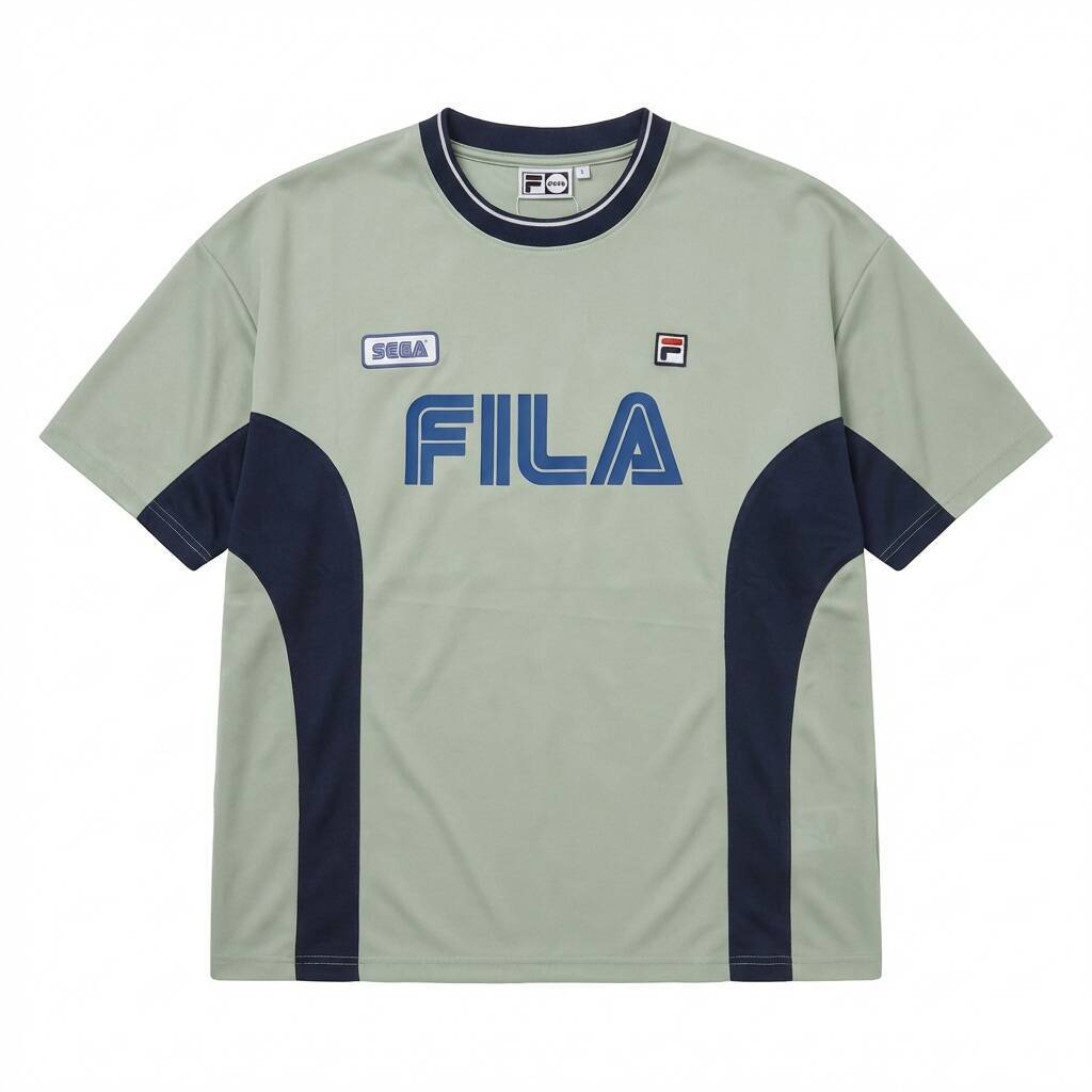 FILAとSEGAが異色コラボ！90年代のフットボールシーンとゲームカルチャーが交差する大胆コレクションを発表