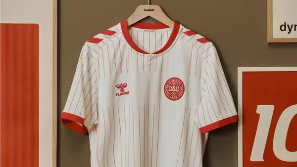 デンマーク代表が2026新アウェイユニフォームを発表！伝説「1986W杯ユニ」へのオマージュ