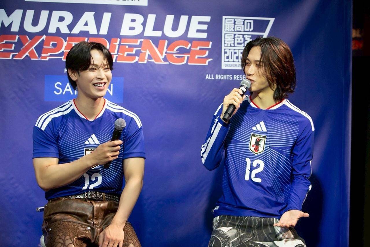 JO1とINIのファン必見の“3D体験”！サッカー日本代表の「次世代型没入応援イベント」が本日から渋谷で開催