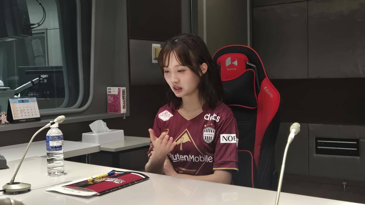 ヴィッセル神戸応援番組MCとして活躍中！パク・サヒャンさんが考える「私だからこそ果たせる役割」「日韓の架け橋」
