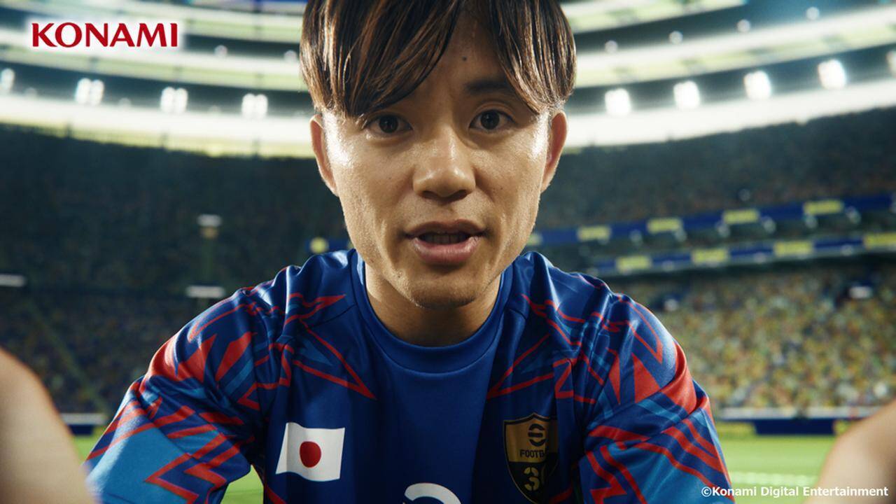 『eFootball』新CM公開！久保建英とメッシが出演…ネイマールやヤマル、本田圭佑のサッカー日本代表への超貴重コメントも