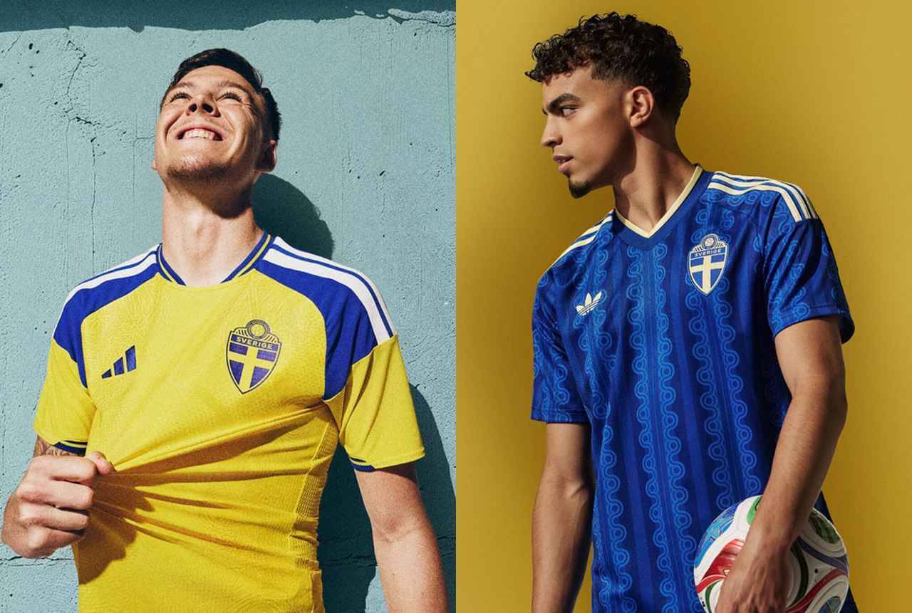 日本とも対戦！スウェーデン代表、W杯に向けた2026新ユニフォームは 