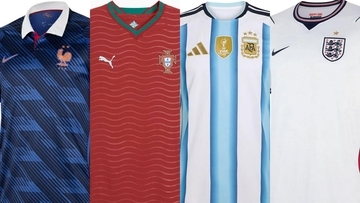 これが「ワールドカップ2026」ユニフォーム！異色の“完全真っ黒ユニ”現る【グループI-L編】