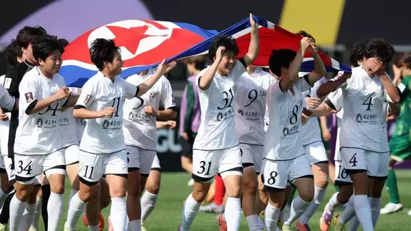 日本女子に勝ってアジア女王になった北朝鮮チームの監督と選手、会見を立ち去る騒動発生！理由は『呼び方』