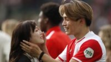 日本代表FW上田綺世の妻・由布菜月さん、体外受精での妊娠を公表 「隠すことでもないかなと…現代の医療にすごく感謝」