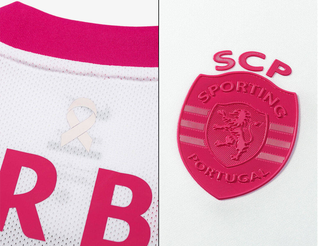 日本代表所属のポルトガル名門、ピンクリボン月間で「ピンクの特別ユニフォーム」を着用