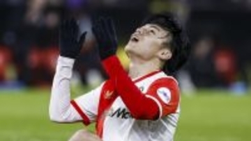 不調の上田綺世、フェイエで控え降格論もファンペルシーは擁護「特別扱いしてない、なぜなら…」