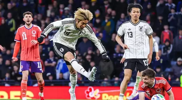 日本代表に負けたスコットランド選手が脱帽「日本はトップレベル、W杯でも勝ち進むだろう」