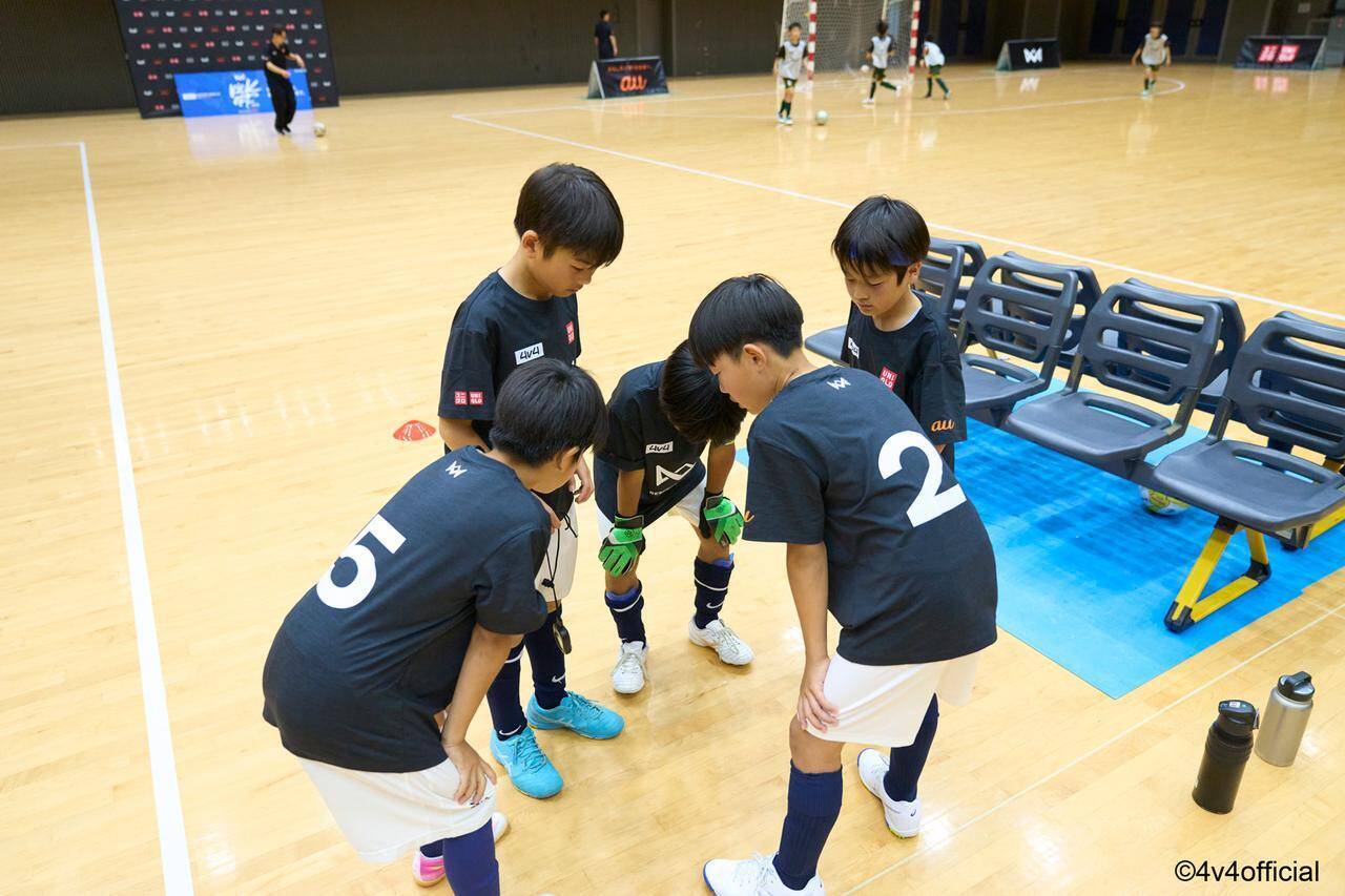 JI BLUEも駆けつける！4人制サッカー・4v4が今年もスタート……発起人の本田圭佑は将来の日本代表輩出への期待を寄せる