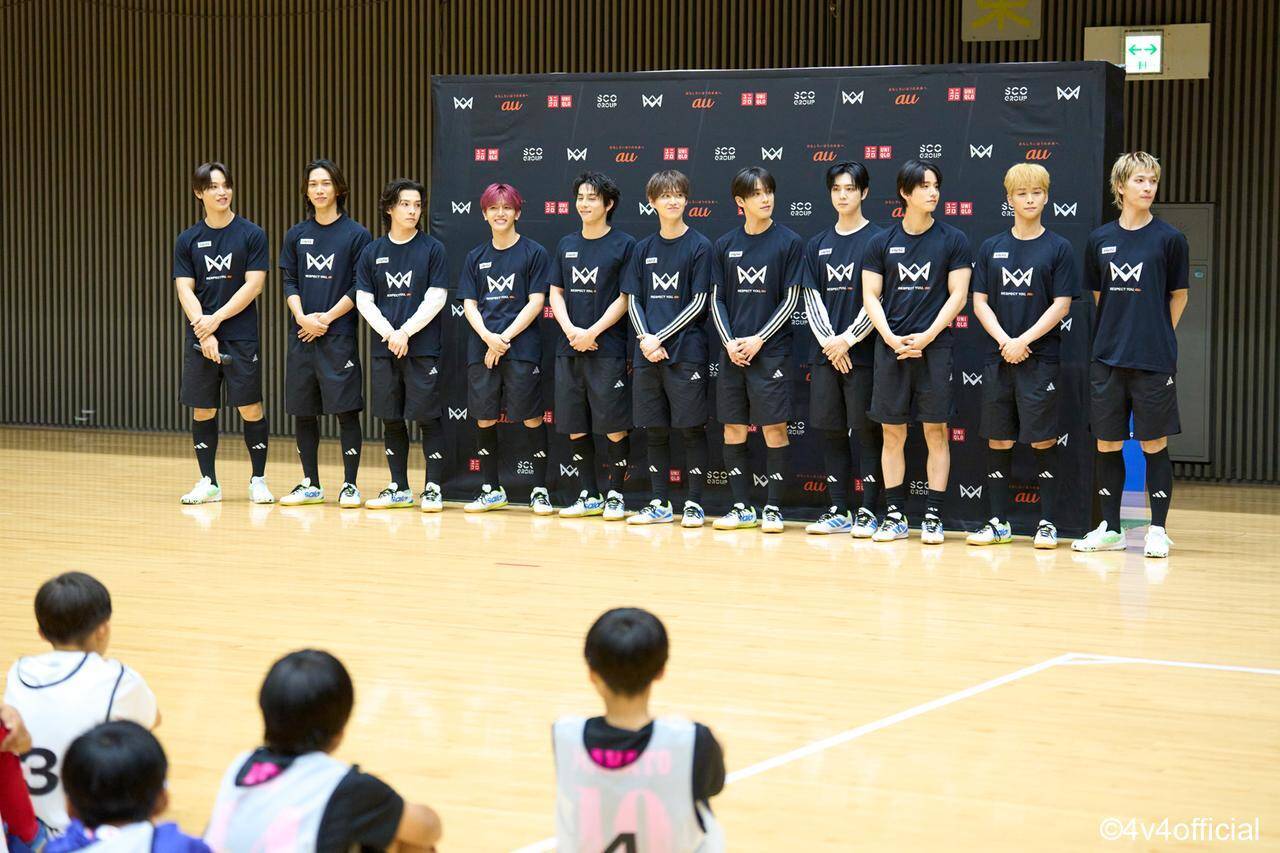 JI BLUEも駆けつける！4人制サッカー・4v4が今年もスタート……発起人の本田圭佑は将来の日本代表輩出への期待を寄せる