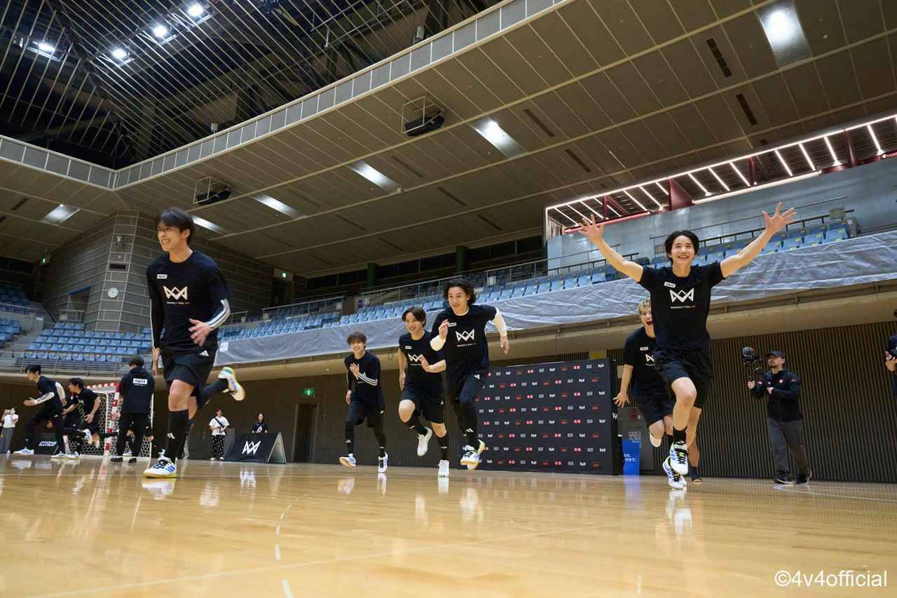 JI BLUEも駆けつける！4人制サッカー・4v4が今年もスタート……発起人の本田圭佑は将来の日本代表輩出への期待を寄せる