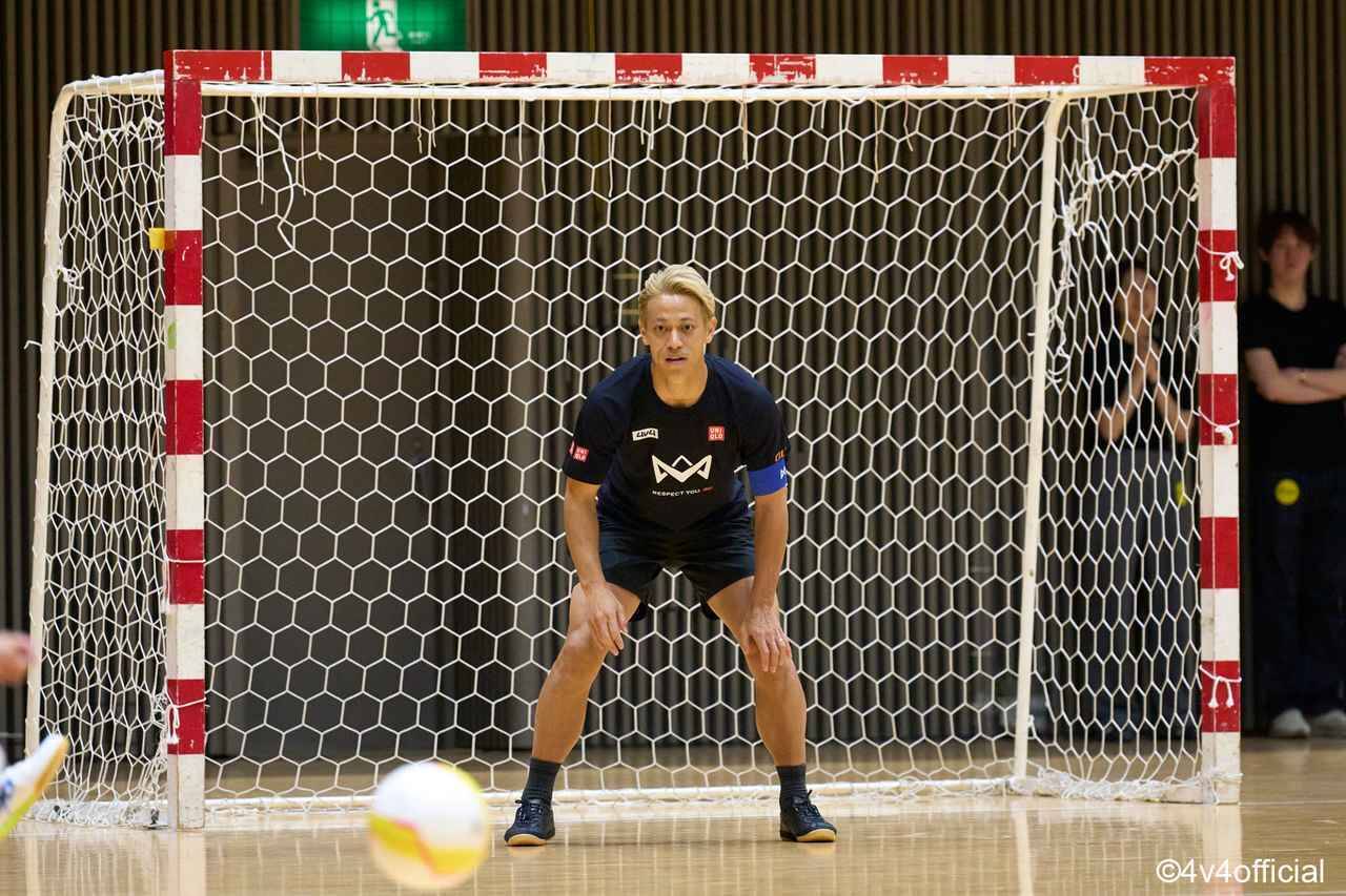 JI BLUEも駆けつける！4人制サッカー・4v4が今年もスタート……発起人の本田圭佑は将来の日本代表輩出への期待を寄せる