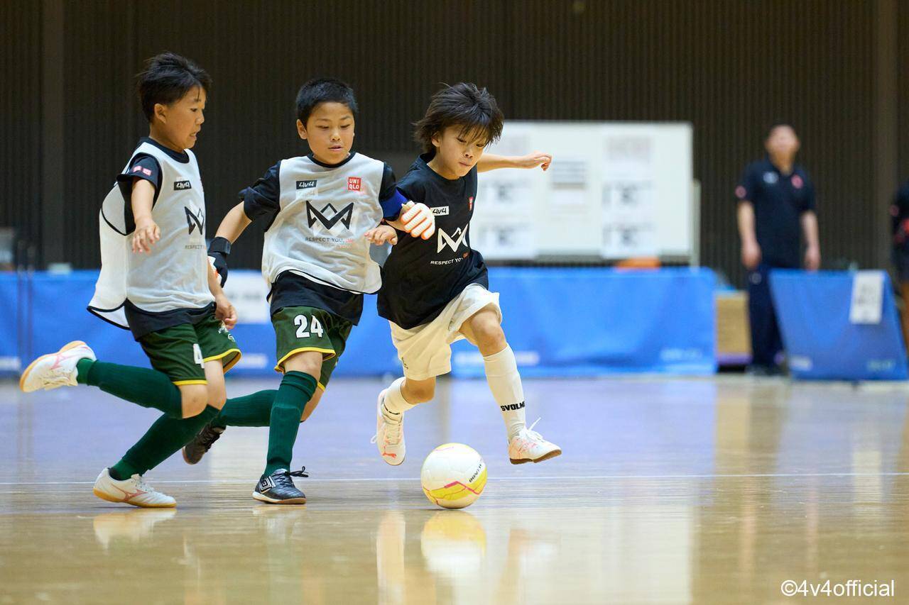 JI BLUEも駆けつける！4人制サッカー・4v4が今年もスタート……発起人の本田圭佑は将来の日本代表輩出への期待を寄せる