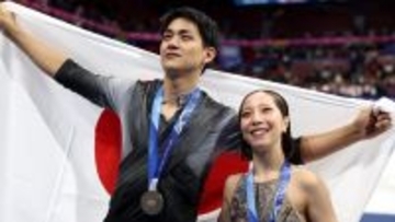 「本当感動した、ありがとう（泣）」金メダルのりくりゅうペア、33歳元サッカー日本代表選手も大感激！木原龍一と高校時代クラスメイト