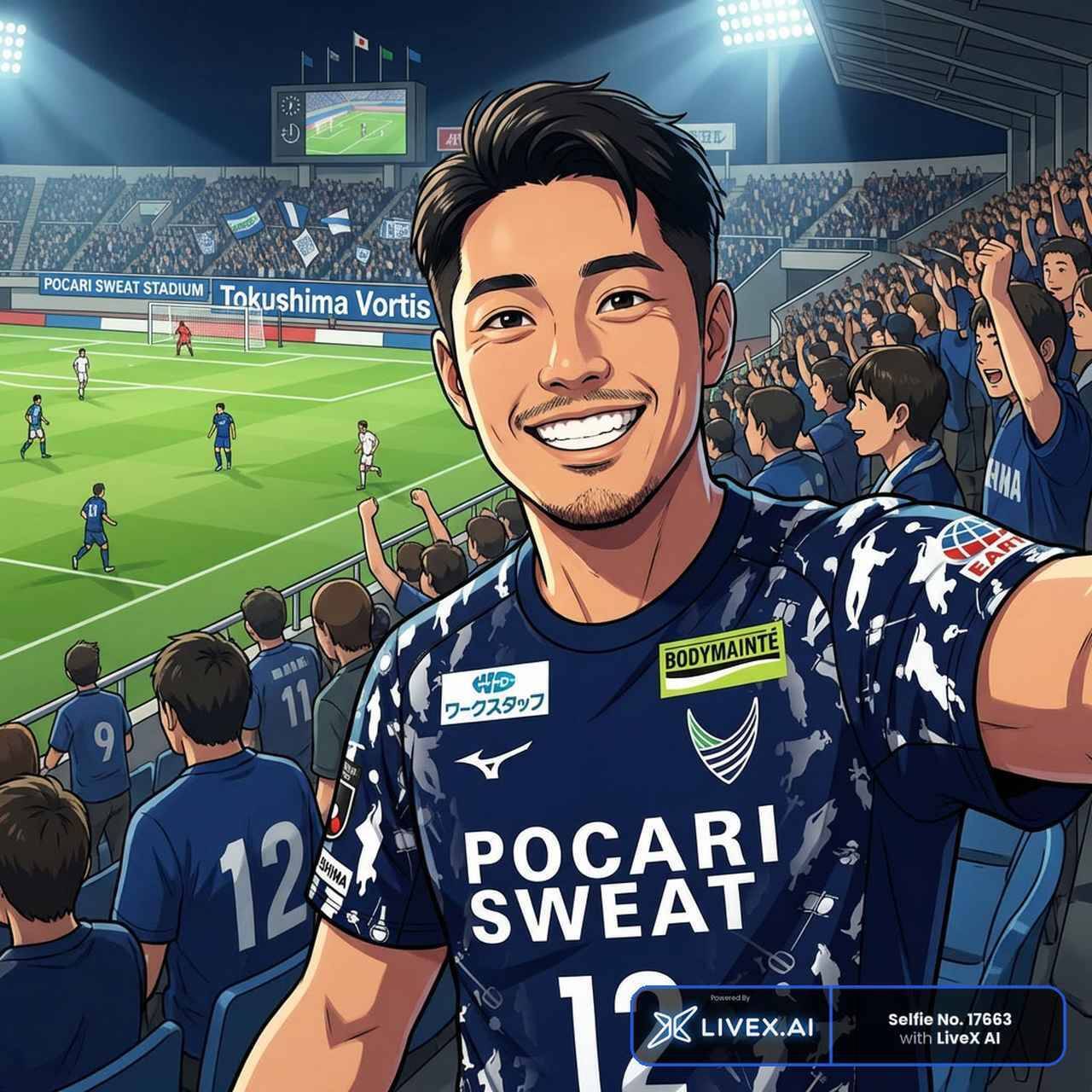 J2徳島ヴォルティス、日本のサッカースタジアム初！AI技術でファン体験を革新する「LiveX AI」をホームゲームに導入