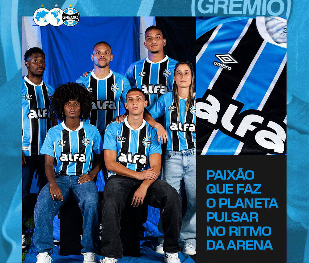 名門グレミオ、“レトロ縦じま”2025新ユニフォームを発表！全てのファンを讃える「世界地図デザイン」